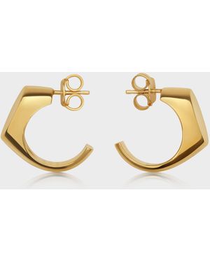 Maison Margiela Orecchini Chevalier Con Logo - Metallic