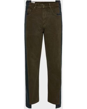 Maison Margiela Straight-Leg Jeans - Green