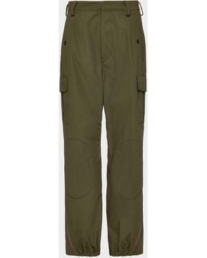 Maison Margiela Cotton Cargo Trousers - Green