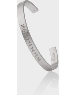 Maison Margiela Numerical Cuff - White