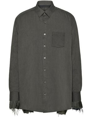 Maison Margiela Patchwork Inside-Out Jacket - Gray