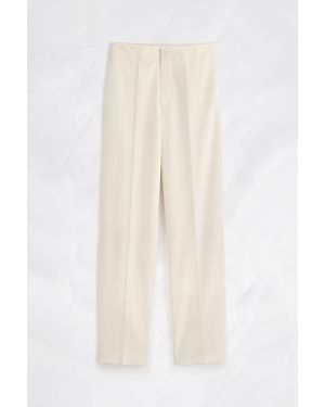 Maison Margiela Fusion Anzughose Mit Cupro, Mann, Größe - Weiß