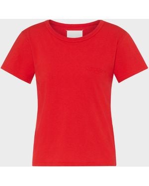 Maison Margiela Cotton Jersey T-Shirt - Red