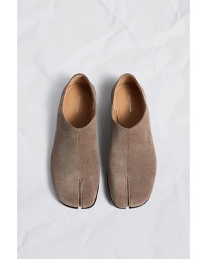Maison Margiela Tabi Babouche Suede - Brown