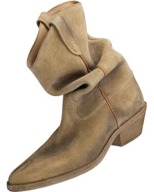 Maison Margiela Tabi Western Boot - Natural