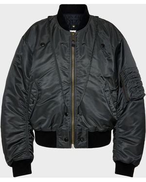 Maison Margiela Reversible Bomber Jacket - Black