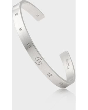 Maison Margiela Numeric Cuff 6.5Mm - White