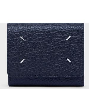 Maison Margiela Four Stitches Wallet - Blue
