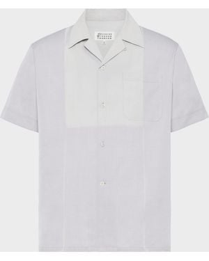 Maison Margiela Cotton Bowling Shirt - White
