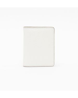 Maison Margiela Four Stitches Keyring Cardholder - White