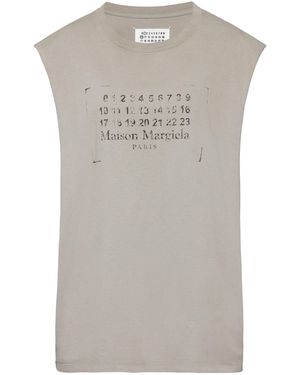 Maison Margiela Sleeveless Top - Grey
