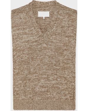 Maison Margiela Knit Vest - Natural