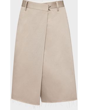 Maison Margiela Wrap Shorts - Natural