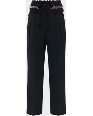 Maison Margiela Anonymity Of The Lining Trousers - Black