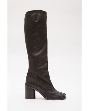 Maison Margiela Tabi Knee-High Boots - Black