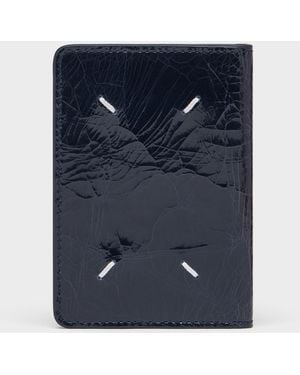 Maison Margiela Four Stitches Card Holder - Blue