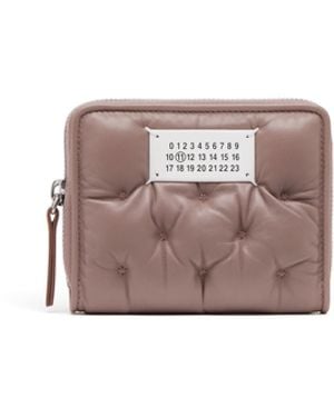 Maison Margiela Glam Slam Embroidered Wallet Small - Pink