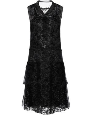Maison Margiela Sheer Tea Dress - Black