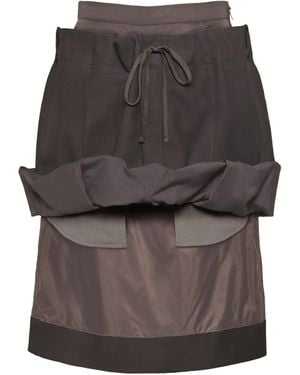 Maison Margiela Layered Skirt - Grey