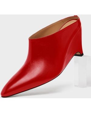 Maison Margiela Heel-Less Mule - Red