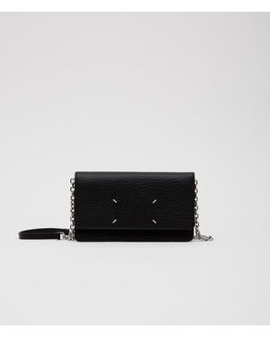 Maison Margiela Four Stitches Chain Wallet - Black