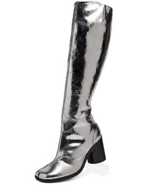 Maison Margiela Tabi Broken Mirror Boots - Black