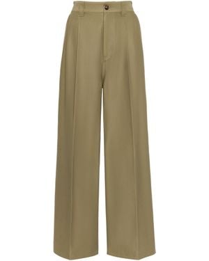 Maison Margiela Skater Chino Cotton Trousers - Green