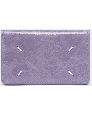 Maison Margiela Clip Card Holder - Purple