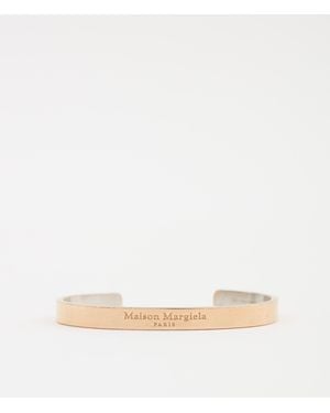 Maison Margiela Logo Cuff - Natural