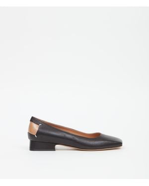 Maison Margiela Four Stitches Décortiqué Ballerinas - White
