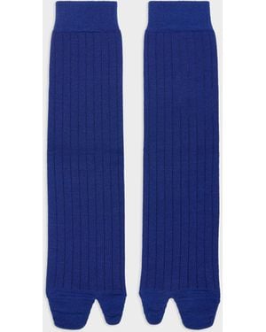 Maison Margiela Tabi Socks - Blue