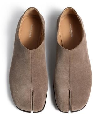 Maison Margiela Tabi Babouche Suede - Brown