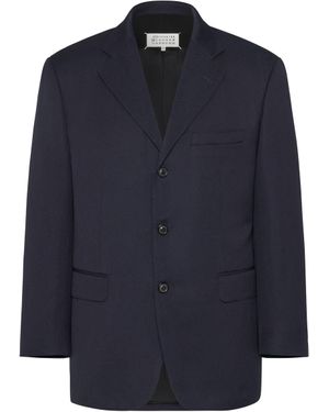 Maison Margiela Work-In-Progress Blazer - Blue