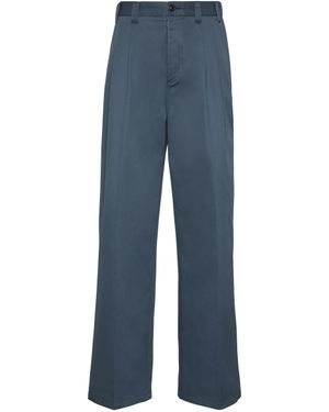 Maison Margiela Skater Chino Pants - Blue