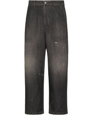 Maison Margiela Distressed Jeans - Gray