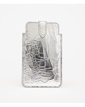 Maison Margiela Broken Mirror Phone Pouch - White