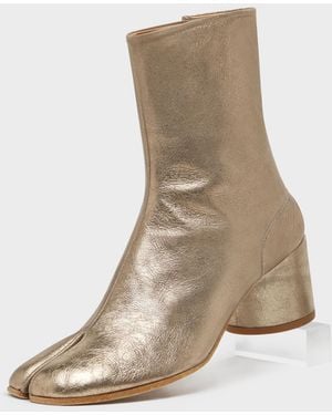 Maison Margiela Tabi Ankle Boots - Natural