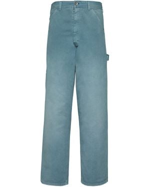 Maison Margiela Herringbone Jeans - Blue