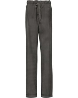 Maison Margiela Wool Mohair Pants - Gray