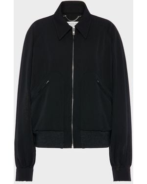 Maison Margiela Wool Caban - Black