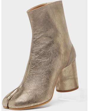 Maison Margiela Tabi Ankle Boots - Natural