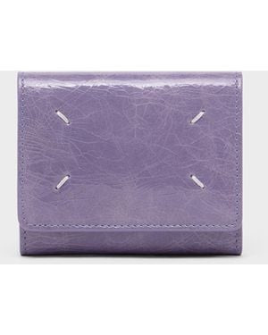Maison Margiela Four Stitches Wallet - Purple