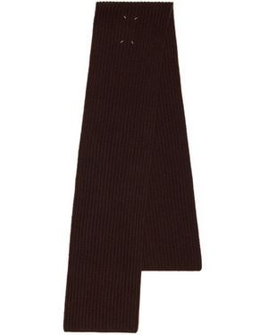 Maison Margiela Cashmere Scarf - Brown