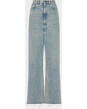 Maison Margiela Wide-Leg Jeans - Blue