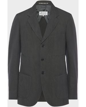 Maison Margiela Cotton Silk Jacket - Grey