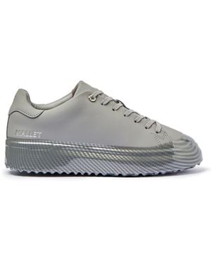 Mallet London Mallet Grftr Lite Carbon Fibre Dip Trainers - Grey