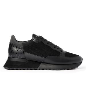 Mallet London Mallet Popham Triple Matt Trainers - Black