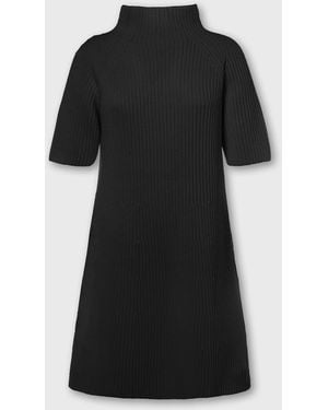 Malo Cashmere Dress - Black
