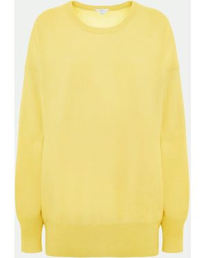 Malo Cashmere Crewneck - Yellow