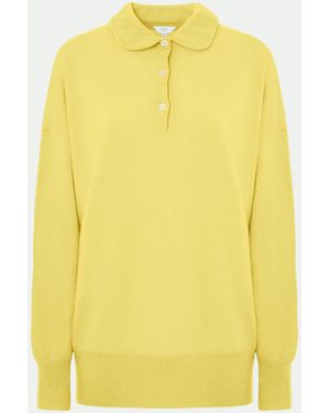 Malo Cashmere Polo - Yellow